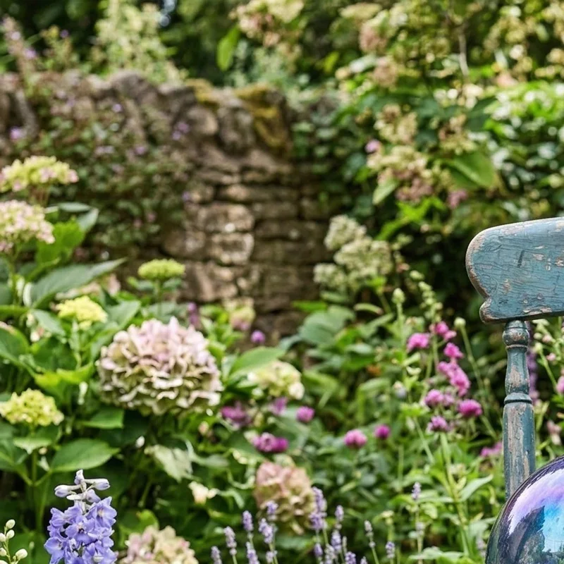 DIY Gazing Ball Stand Ideas