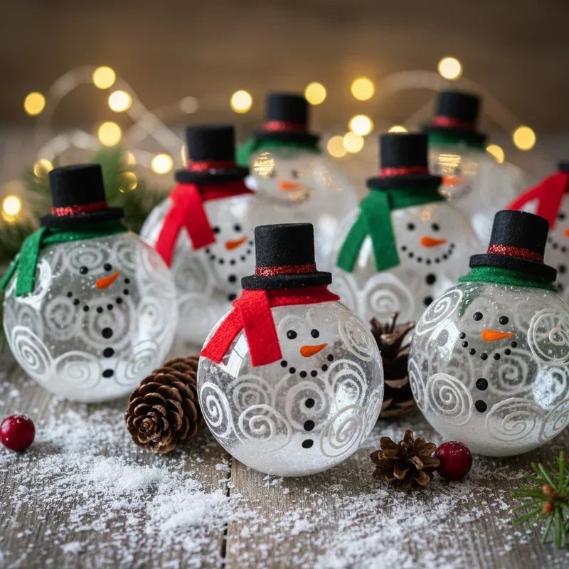 Snowman Craft Ideas for Adults