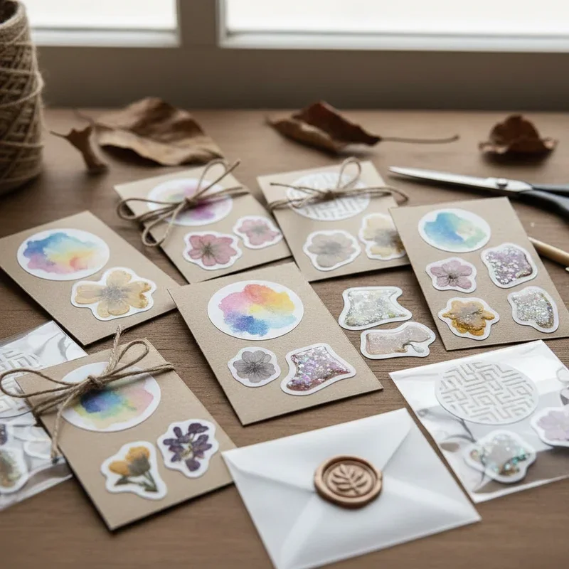 Homemade Stickers Ideas