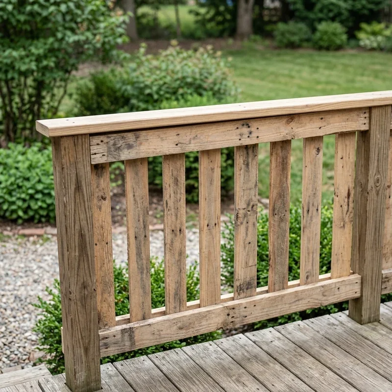 Cheap DIY Deck Railing Ideas