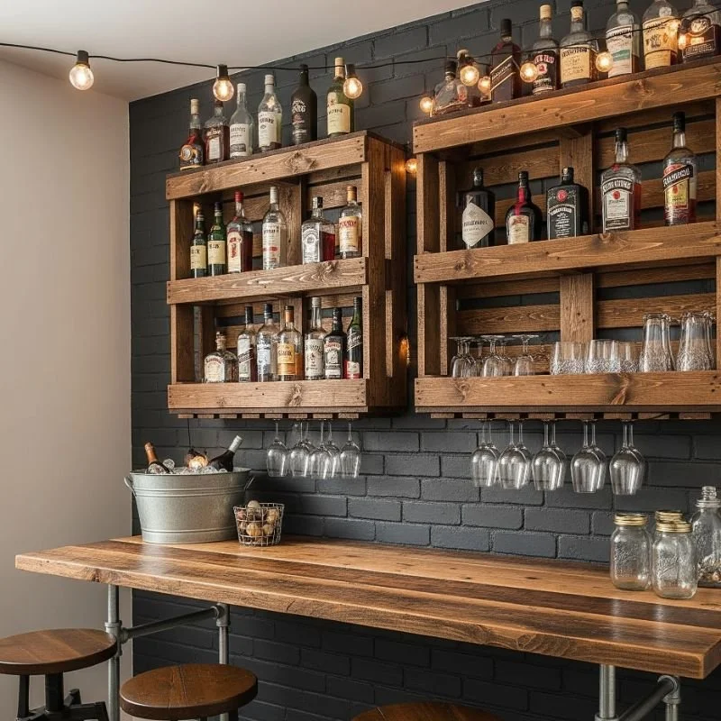 15 DIY Bar Ideas to Transform Your Home Entertaining