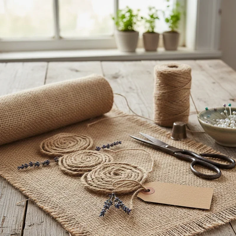 Burlap Craft Ideas