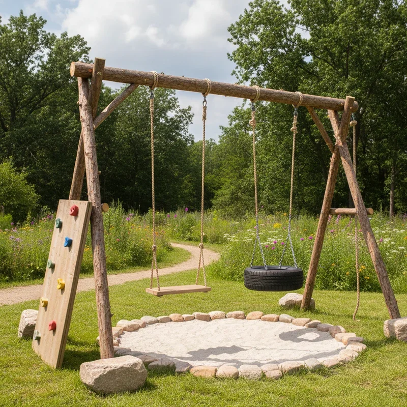 DIY Swing Set Ideas