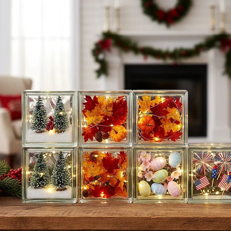 Glass Block Craft Ideas