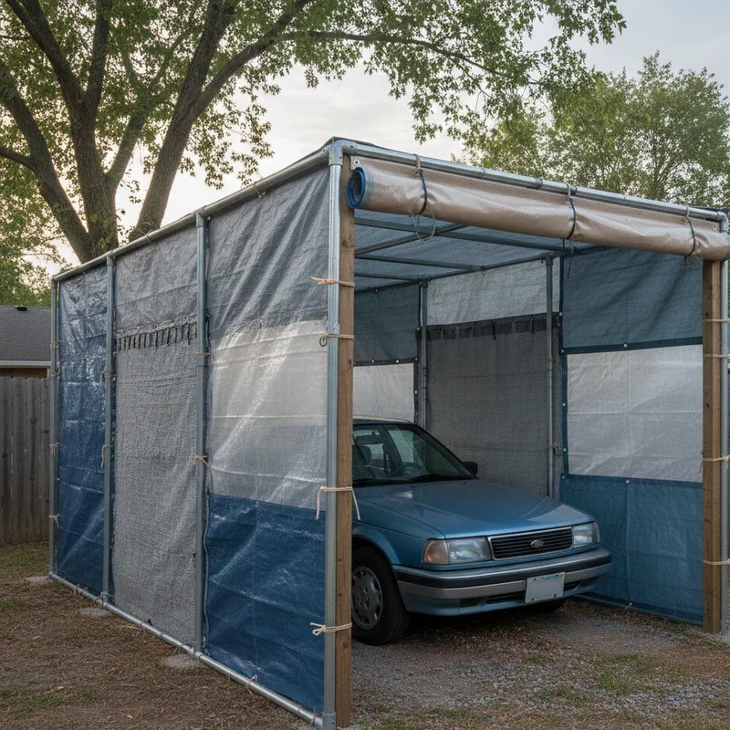 DIY Enclosed Carport Ideas