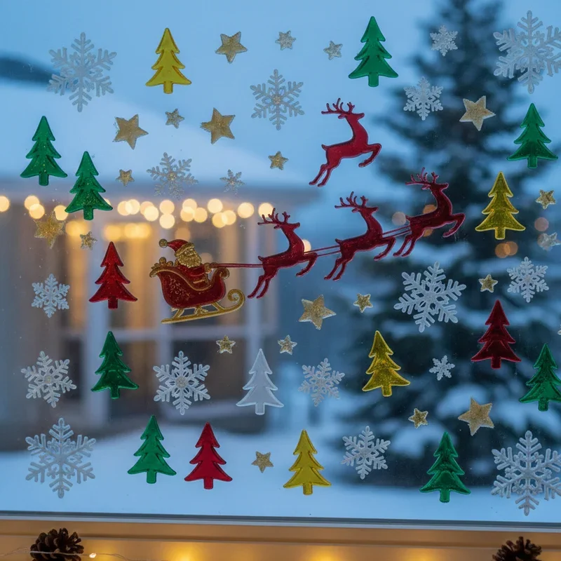DIY Christmas Window Ideas