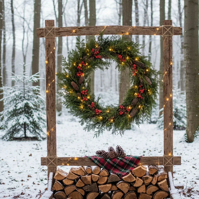 DIY Christmas Backdrop Ideas