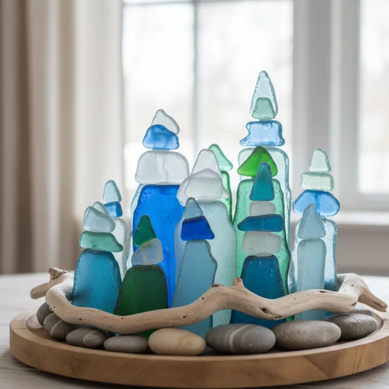 Sea Glass Craft Ideas