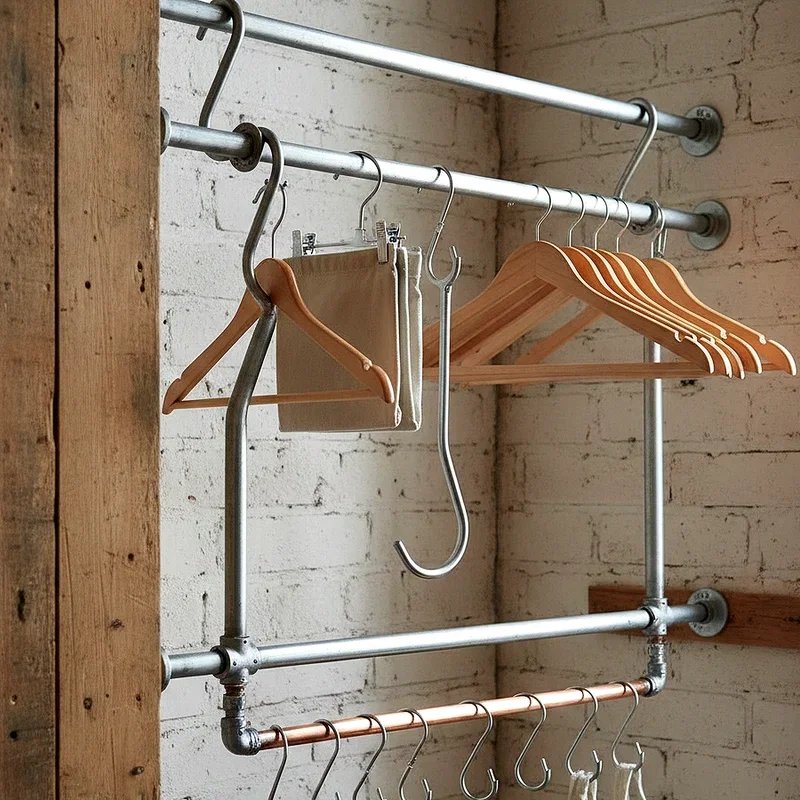 DIY Closet Rod Ideas