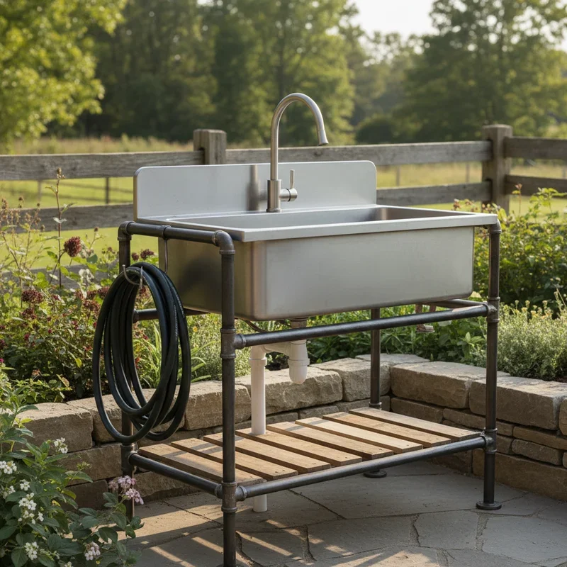 DIY Outdoor Sink Ideas