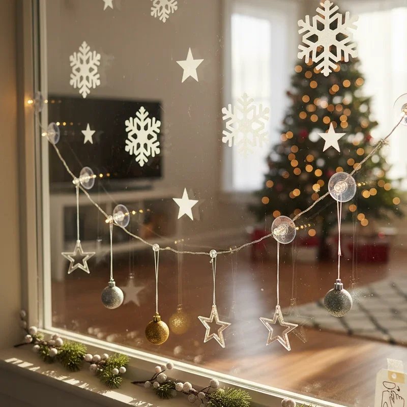 DIY Christmas Window Ideas