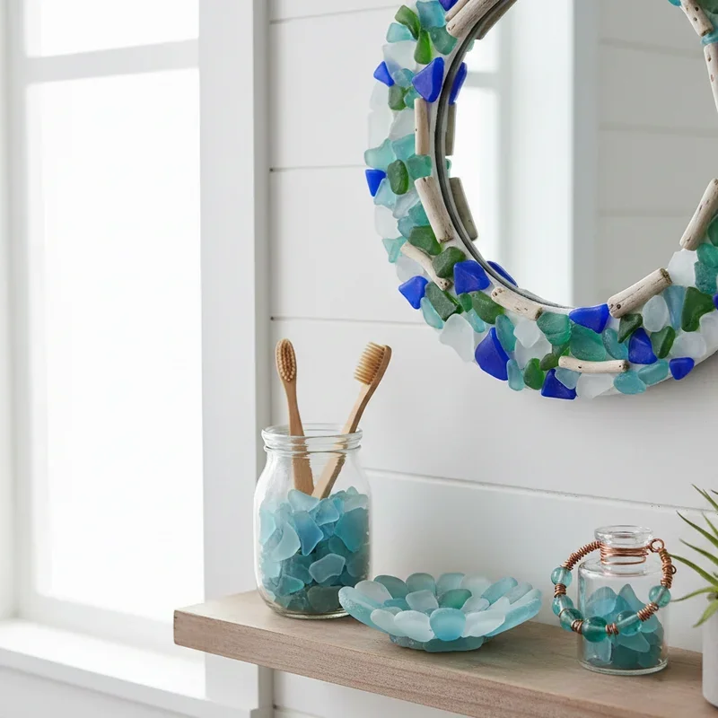 Sea Glass Craft Ideas