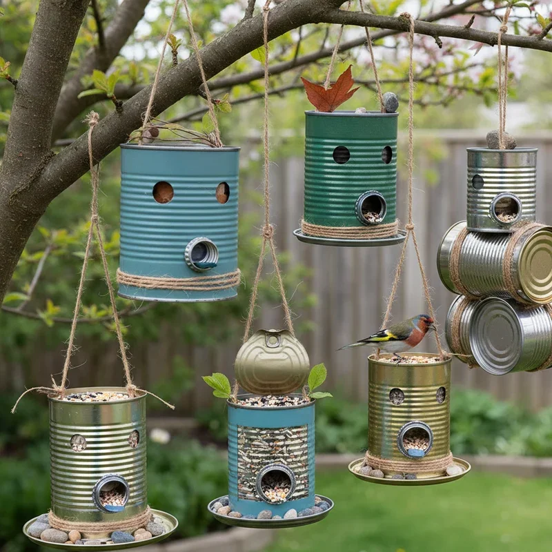 Creative Recycled Tin Can Craft Ideas