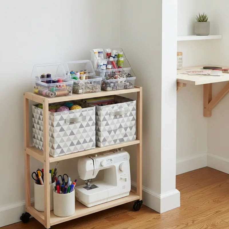 Craft Storage Ideas for Small Spaces