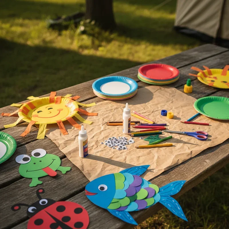 Summer Camp Craft Ideas