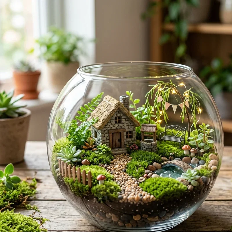 Glass Fish Bowl Craft Ideas