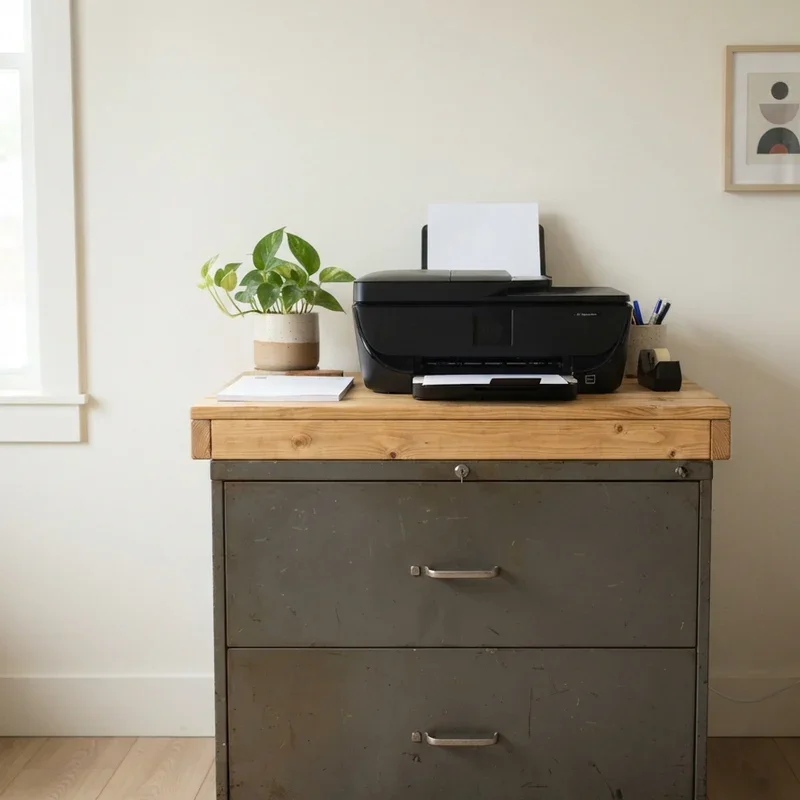 DIY Printer Stand Ideas