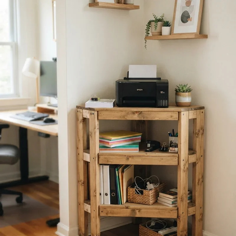 DIY Printer Stand Ideas
