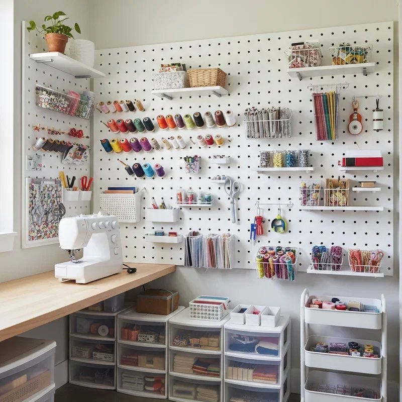 Craft Storage Ideas for Small Spaces