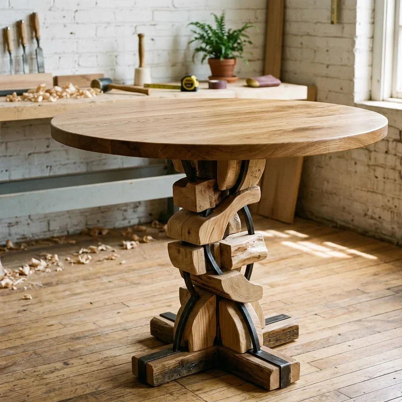 DIY Pedestal Table Base Ideas