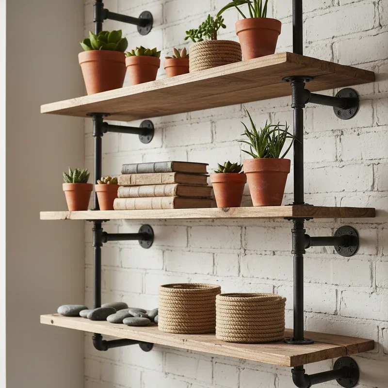 15 DIY Shelving Ideas to Maximize Your Home Storage