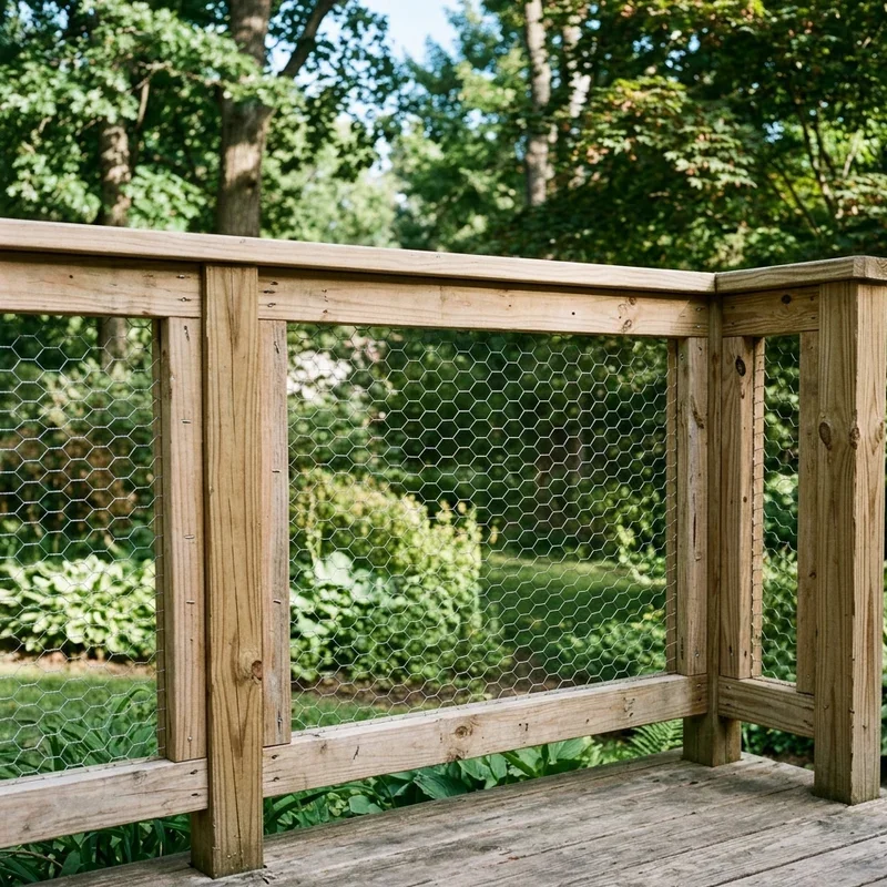 Cheap DIY Deck Railing Ideas