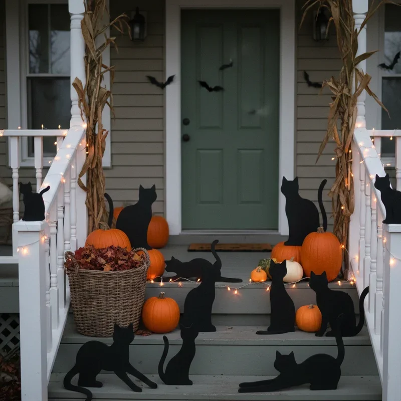 DIY Halloween Front Porch Ideas