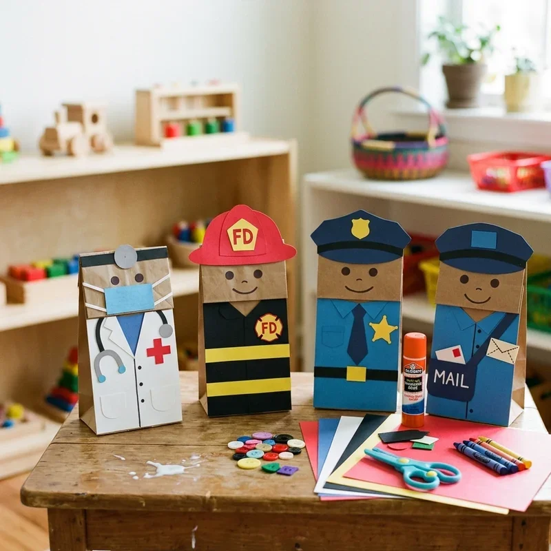 Community Helpers Craft Ideas for Preschoolers