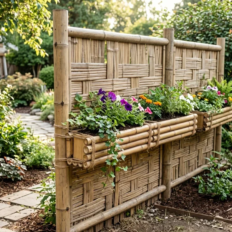 DIY Bamboo Fence Ideas