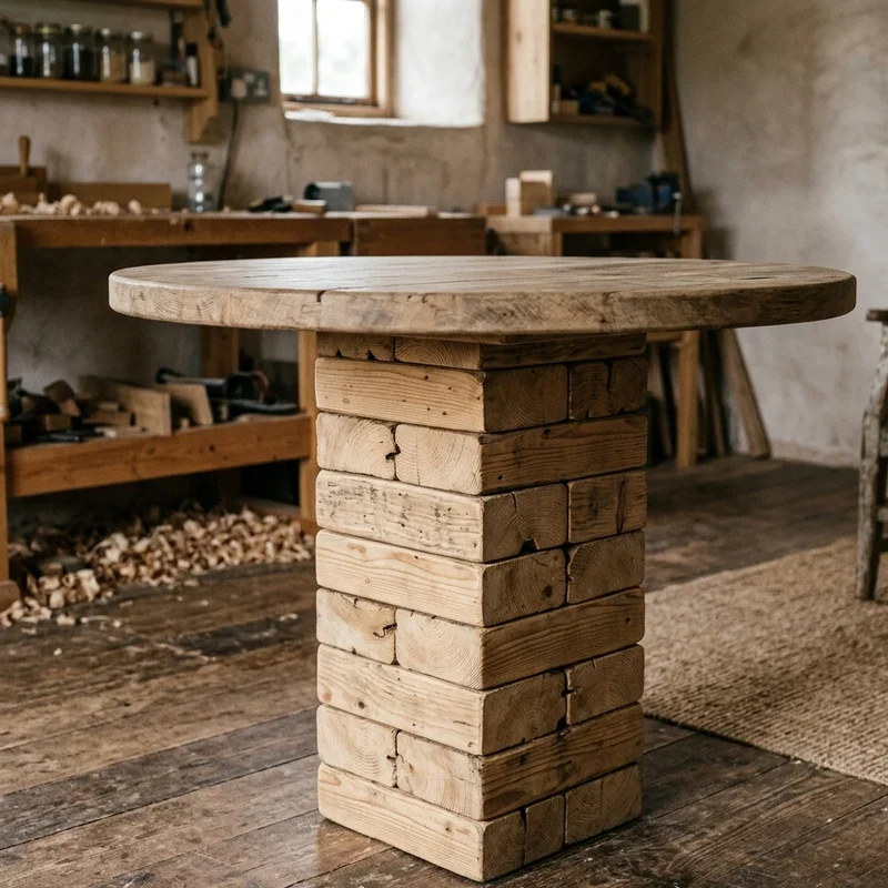DIY Pedestal Table Base Ideas