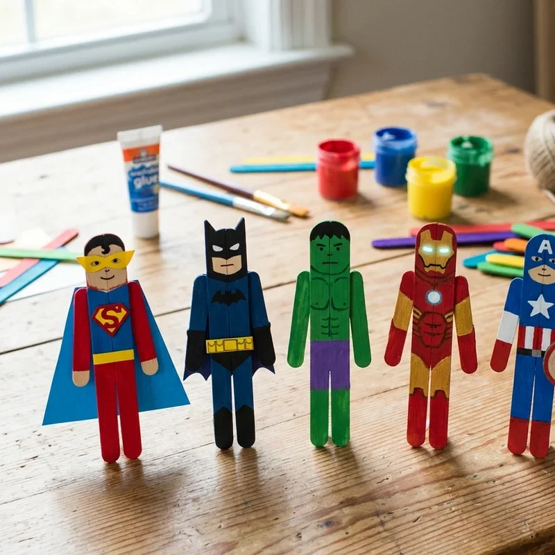 15 Craft Ideas for Boys for Fun Creative Activities