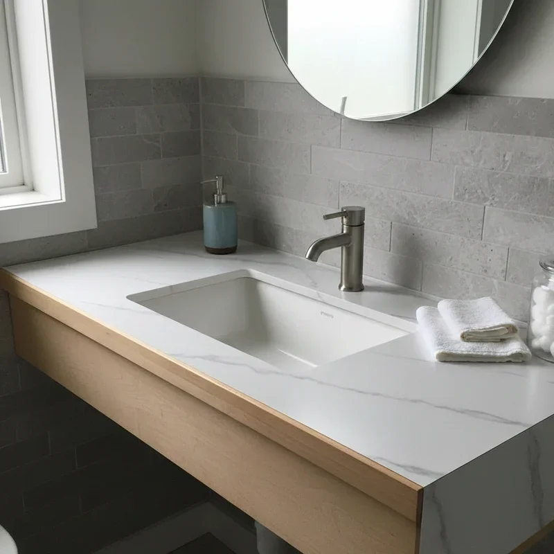 DIY Bathroom Countertop Ideas