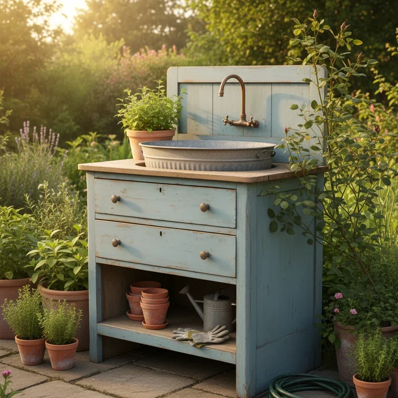 DIY Outdoor Sink Ideas