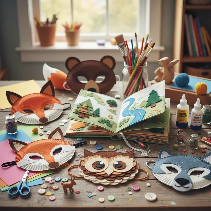 Story Book Craft Ideas