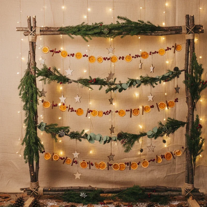 DIY Christmas Backdrop Ideas
