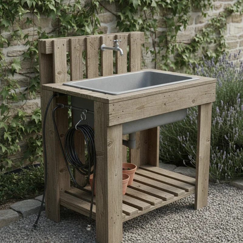 DIY Outdoor Sink Ideas