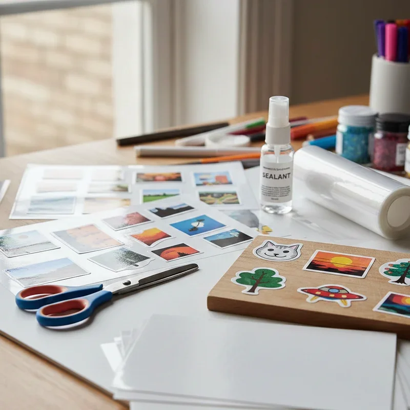 Homemade Stickers Ideas