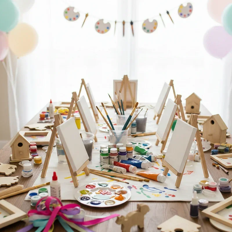 Craft Birthday Party Ideas