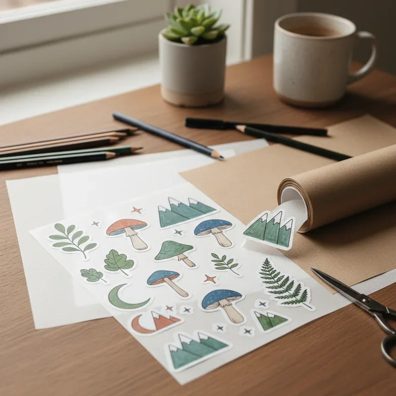 Homemade Stickers Ideas