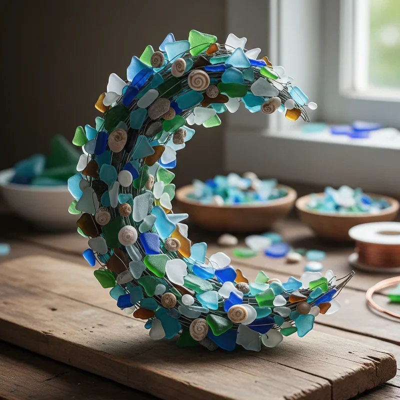 Sea Glass Craft Ideas