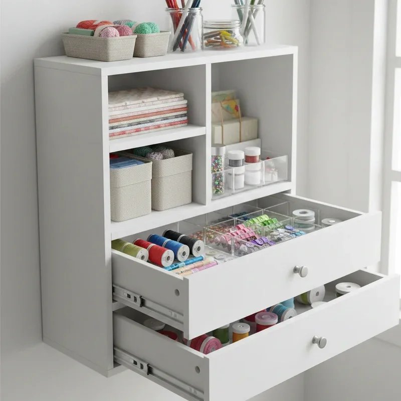 Craft Storage Ideas for Small Spaces