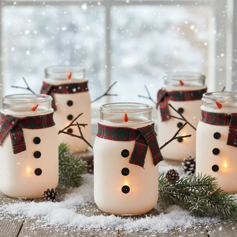 Snowman Craft Ideas for Adults