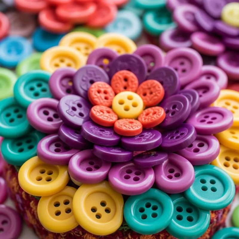 15 Button Craft Ideas for Adults That Are Fun to Make