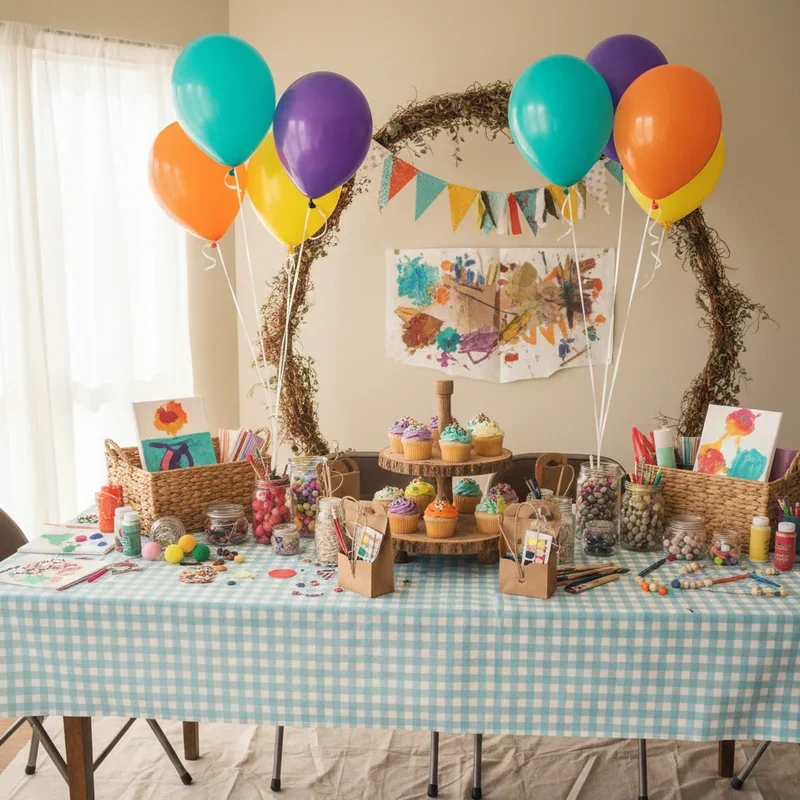 Craft Birthday Party Ideas