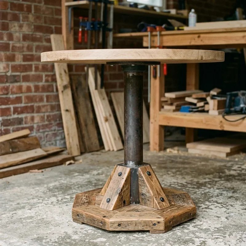 DIY Pedestal Table Base Ideas