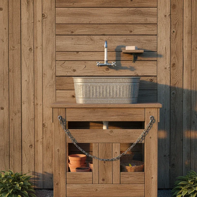 DIY Outdoor Sink Ideas