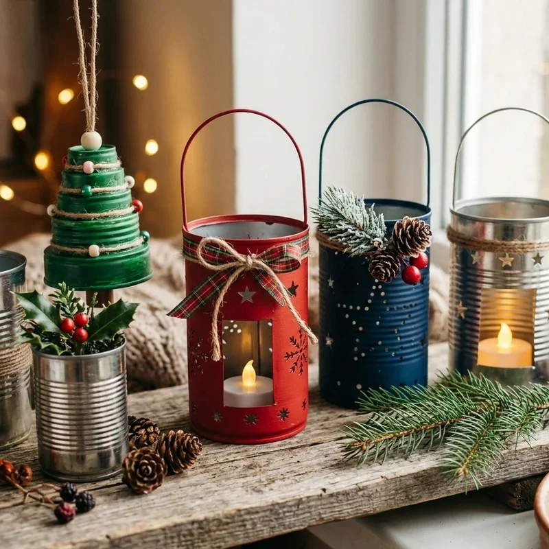 Creative Recycled Tin Can Craft Ideas