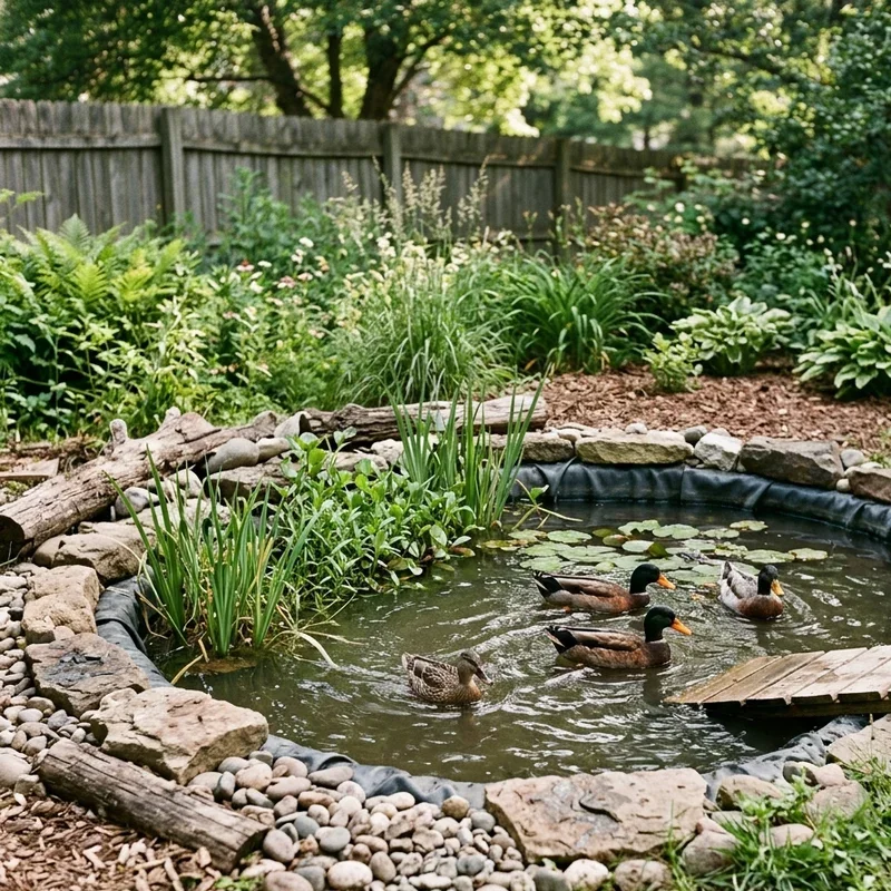 15 DIY Duck Pond Ideas for a Beautiful Backyard Habitat