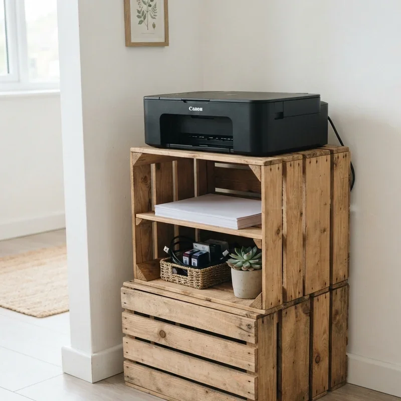 DIY Printer Stand Ideas