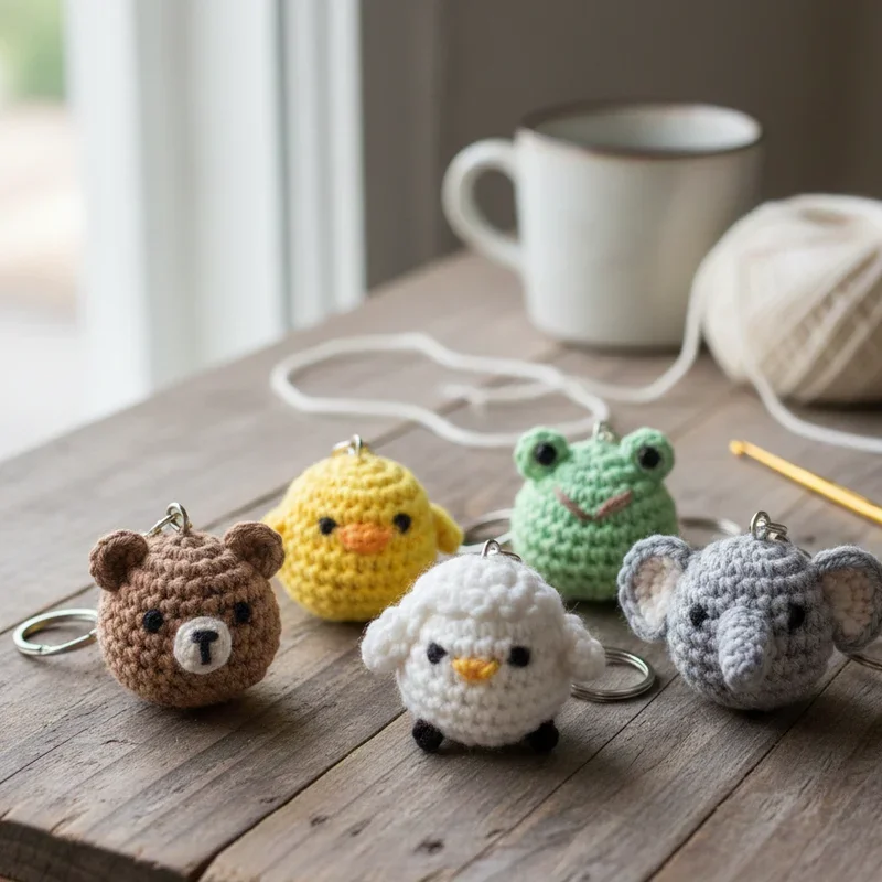 Crochet Keychain Ideas